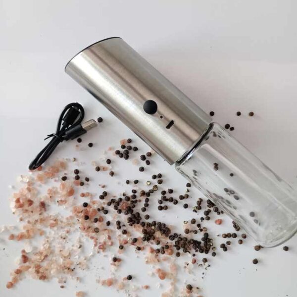 Glass Salt and Pepper Shakers